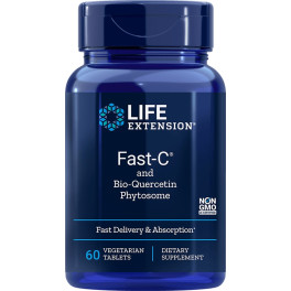 Life Extension Fast C Y Bio Quercetina Fitosoma 60 Caps