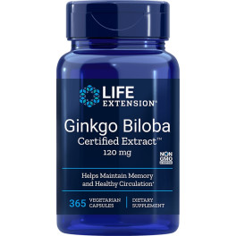 Life Extension Ginkgo Biloba 365 Caps Vegetales