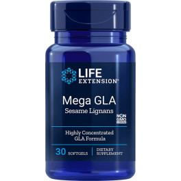 Life Extension Mega Gla Con Lignanos De Sésamo 30 Perlas