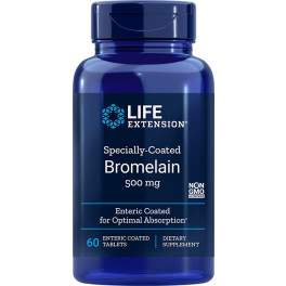 Life Extension Specially-coated Bromelina 500 Mg 60 Tabletas