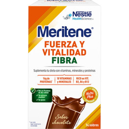 Meritene Fibra Batido Chocolate 14 Sobres De 35g