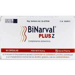 Narval Pharma Binarval Plus Z 60 Caps