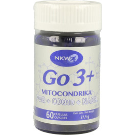 Nature Kare Wellness Go3+ Mitocondrika 60 Caps