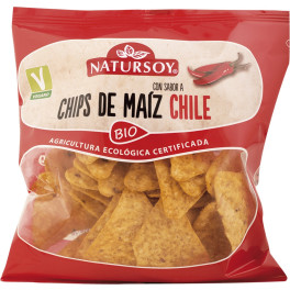 Natursoy Nachos De Maíz Con Chili 75 G