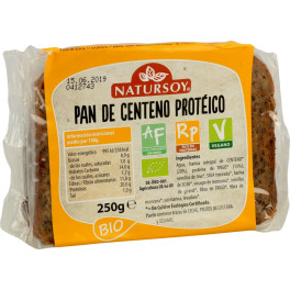 Natursoy Pan De Centeno Protéico 250 G
