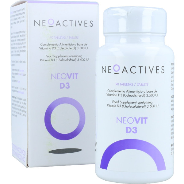 Neoactives Neovit D3 90 Tabletas
