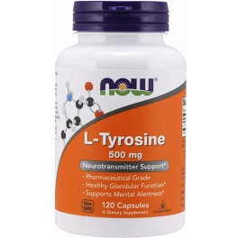 Now L-tirosina 120 Caps