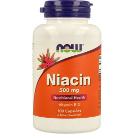 Now Niacin Vitamina B3 100 Caps
