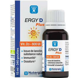 Nutergia Ergy D Plus Vitamina D3 15 Ml