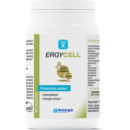 Nutergia Ergycell revitalizante e antioxidante 90 cápsulas
