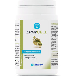 Nutergia Ergycell Revitalizante Y Antioxidante 90 Caps