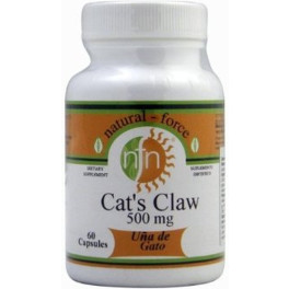 Nutri-force Cat´s Claw (uña De Gato) 60 Caps De 500mg