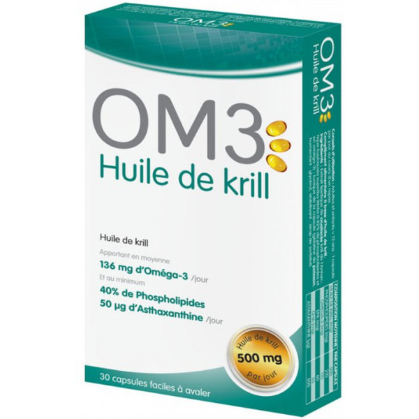Om3 Aceite De Krill 30 Caps