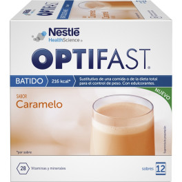 Optifast Batido - Caramelo 12 Sobres De 55g