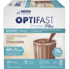 Optifast Batido Protein Plus - Chocolate 10 Sobres De 63g