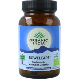 Organic India Bowelcare Orgánico 90 Caps Vegetales