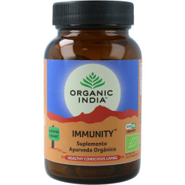 Organic India Immunity 90 Caps Vegetales