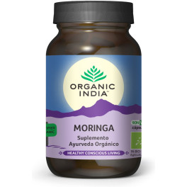 Organic India Moringa Orgánico 90 Caps Vegetales