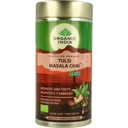 Organic India Tulsi Masala Chai A Granel 100 G