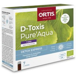 Ortis D-toxis Pure?aqua Bio 7 Fläschchen