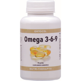 Ortocel Nutri Therapy Omega 3-6-9 90 Perlas De 721mg