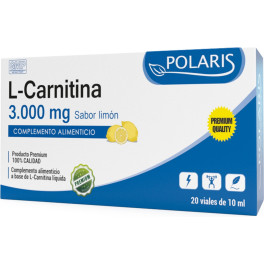 Polaris L-carnitina Sabor Limón 20 Viales De 10ml (limón)