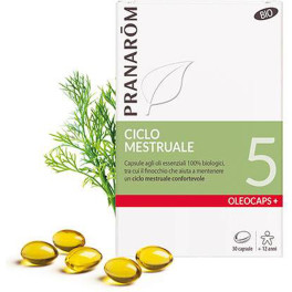 Pranarom Oleocaps 5 - Ciclo Menstrual Bio 30 Caps