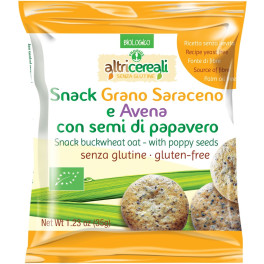 Probios Snack Sarracenos Y Avena - Con Semillas De Amapola 35 G