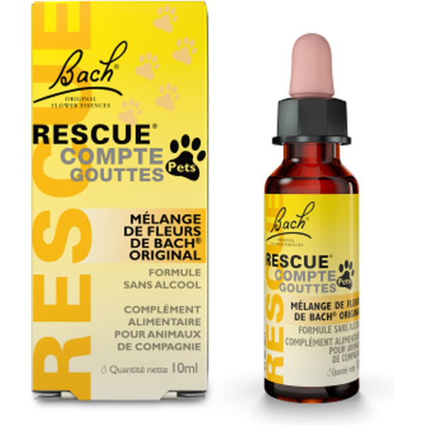 Rescue Bach Animales 10 Ml De Elixir Floral