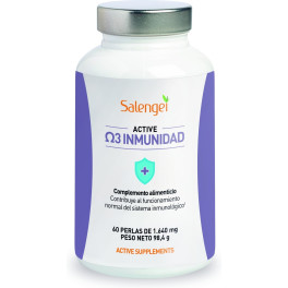 Salengei Actieve Omega 3 Immuniteit 60 Parels