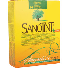 Sanotint Tinte Sensitive 74 Castaño Claro 125 Ml (castaño Claro) (a)