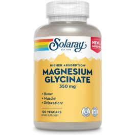 Solaray Magnesium Glycinate 281 Mg 120 Caps De 281mg