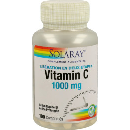 Solaray Vitamina C 100 Comp De 1000mg (1000mg)