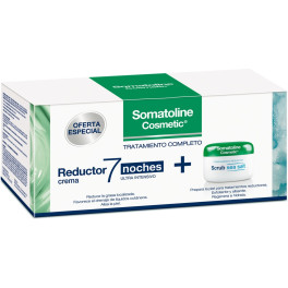 Somatoline Crema De Tratamiento Completo (crema 7 Noches + Sal Marina Exfoliante) 1 Unidad