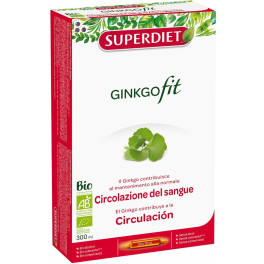 Superdiet Ginkgofit Biloba 20 Ampollas De 15ml