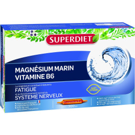 Superdiet Magnesio Marino + Vitamina B6 20 Ampollas