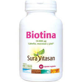 Sura Vitasan Biotina 10.000 µg 60 Caps