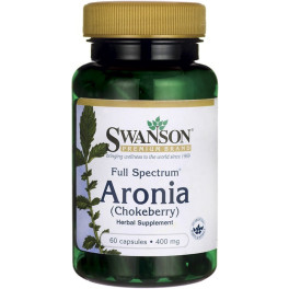 Swanson Aronia (chokeberry) 400 Mg 60 Caps