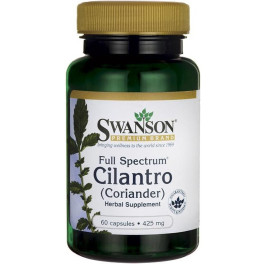 Swanson Cilantro De Espectro Completo (cilantro). 425 Mg 60 Caps