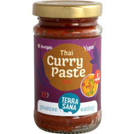 Terrasana Pasta De Curry Rojo Tailandés 120 G De Crema