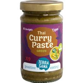 Terrasana Pasta De Curry Verde Tailandés 120 G De Crema