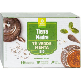 Tierra Madre Oxfam Intermon Té Verde Con Menta Bio 36 G