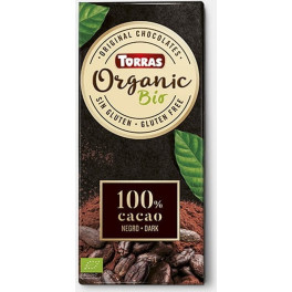 Torras Chocolate Negro 100% Cacao Criollo Forastero 100 G (chocolate - Cacao)