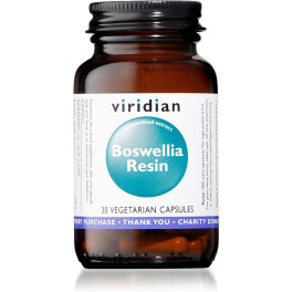 Viridian Boswellia Extracto Resina 30 Caps