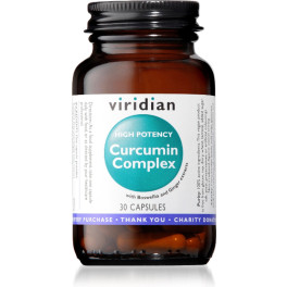 Viridian Curcumina Complex Alta Potencia 30 Caps Vegetales