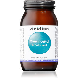 Viridian Myo-inositol Y ácido Fólico 120 G
