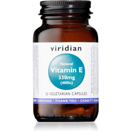 Viridian Vitamina E 30 Caps Vegetales (330mg)