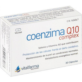 Vitalfarma Coenzima Q10 30 Caps De 40mg