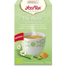 Yogi Tea Té Blanco Con Aloe Vera 17 Bolsitas Infusoras