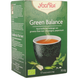 Yogi Tea Té Equilibrio Verde 17 Bolsitas Infusoras